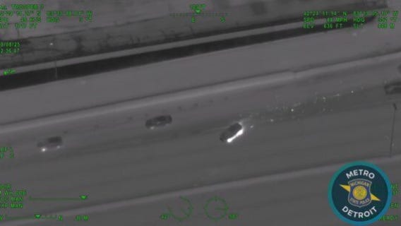 State police track down carjack suspect in Detroit chase