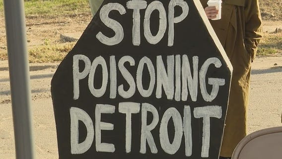 Detroiters want city to shut down concrete company