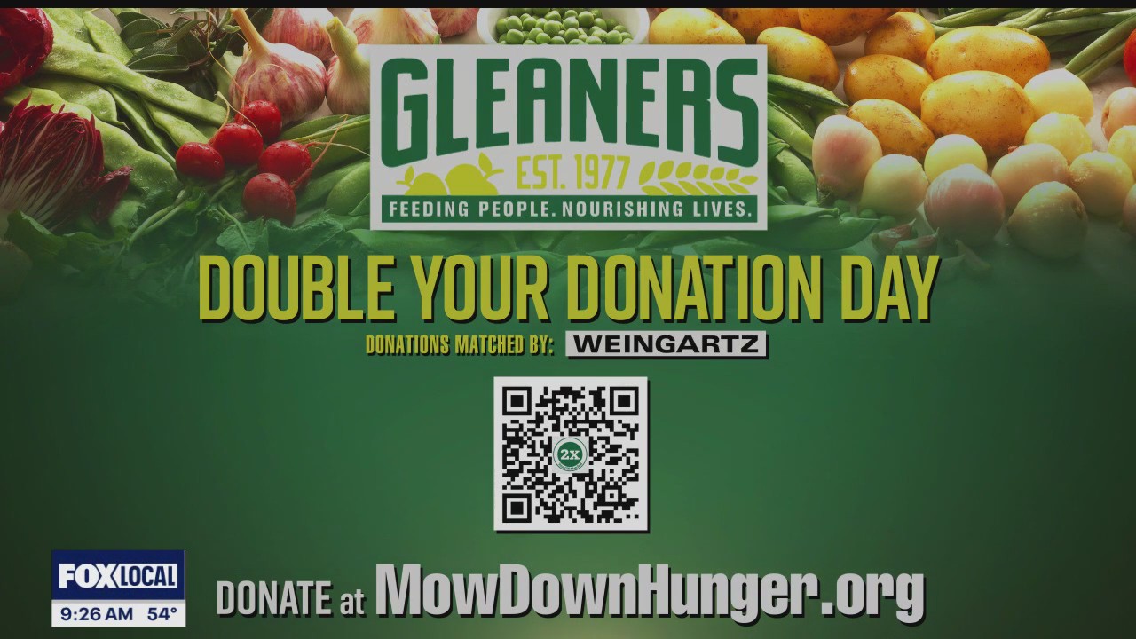 Gleaners partners with Weingartz to double your donations