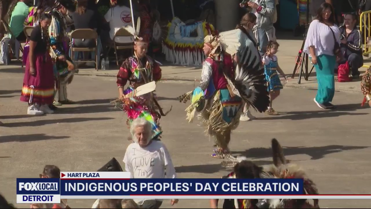 Indigenous Peoples' Day 2025 Celebration at Hart Plaza brings the powwow back