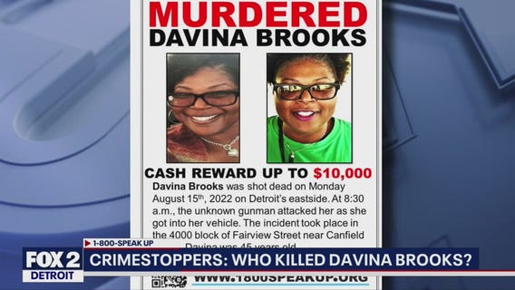 Who killed Davina Brooks?