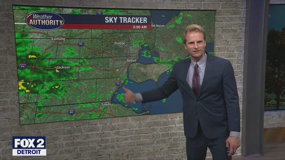 Some rain to start the morning