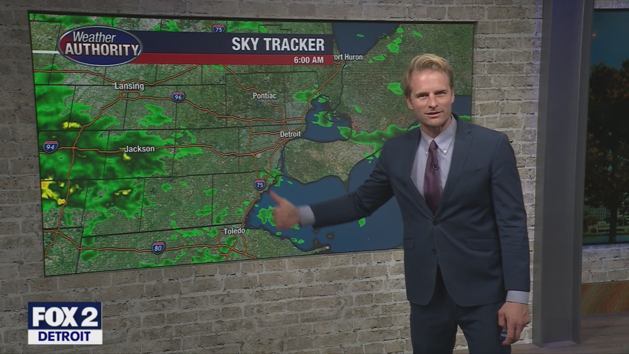 Some rain to start the morning