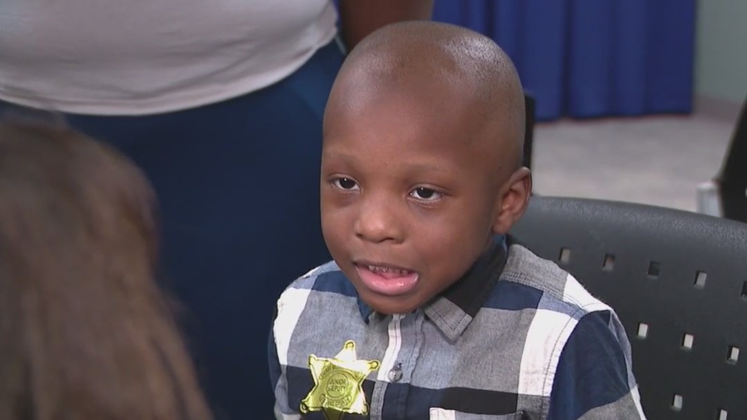 Oakland County Sheriff honors 3-year-old hero