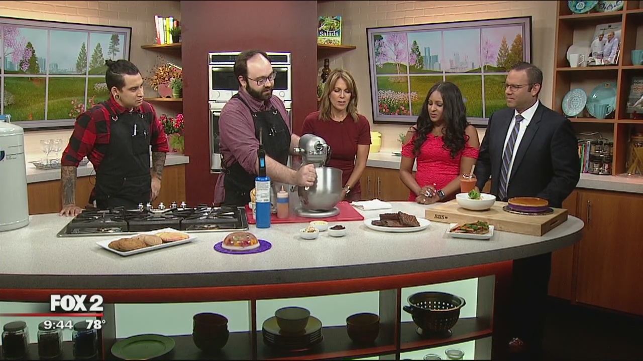 Summer desserts at New Age Cafe