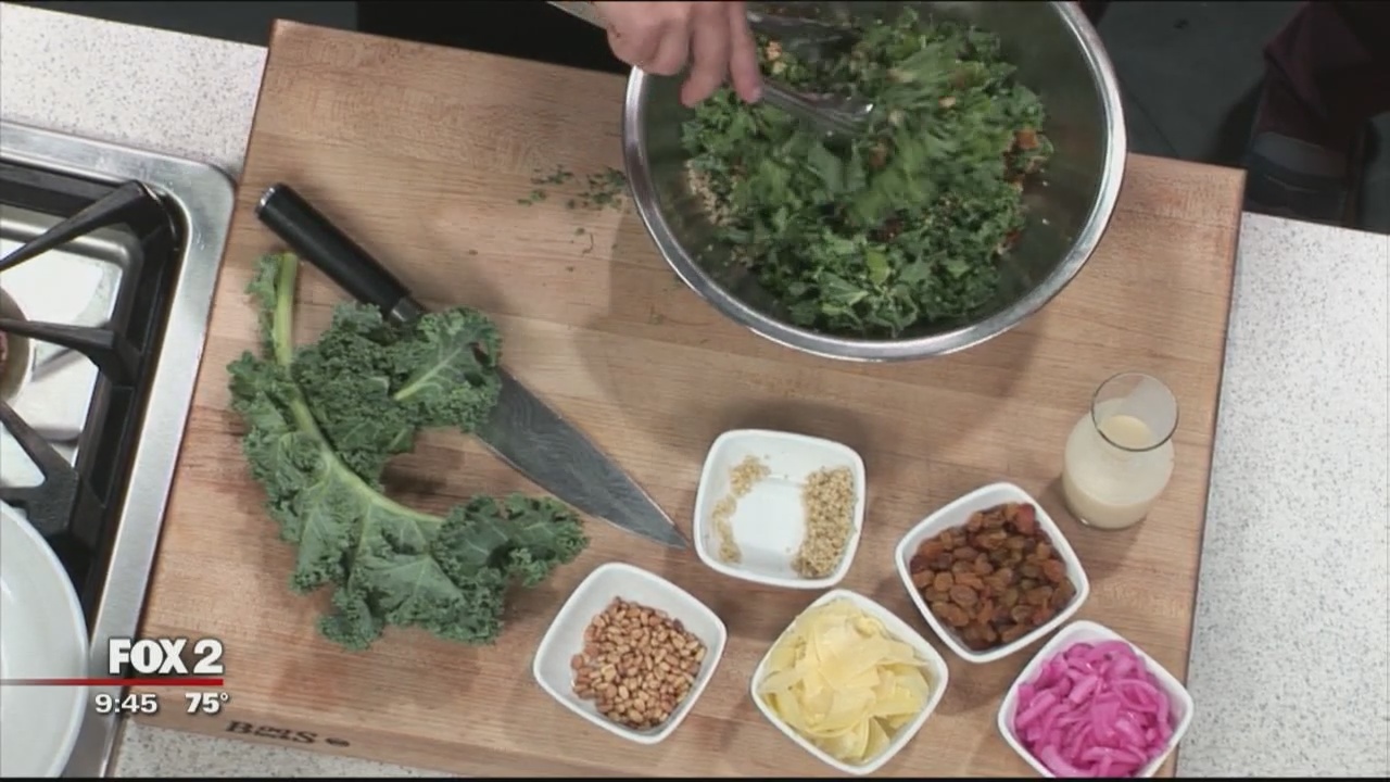 Kale and Quinoa salad by Diamonds Steak and Seafood