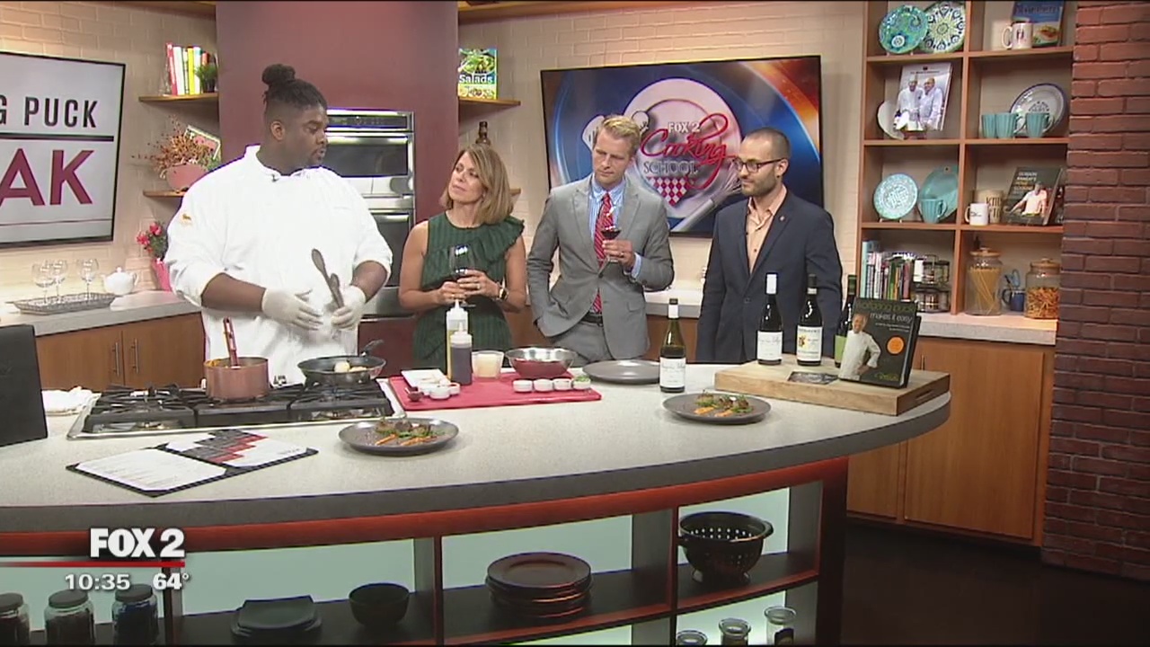 FOX 2 News Morning: The NineFood and Wine Pairing Dinner at Wolfgang Puck Oct. 1