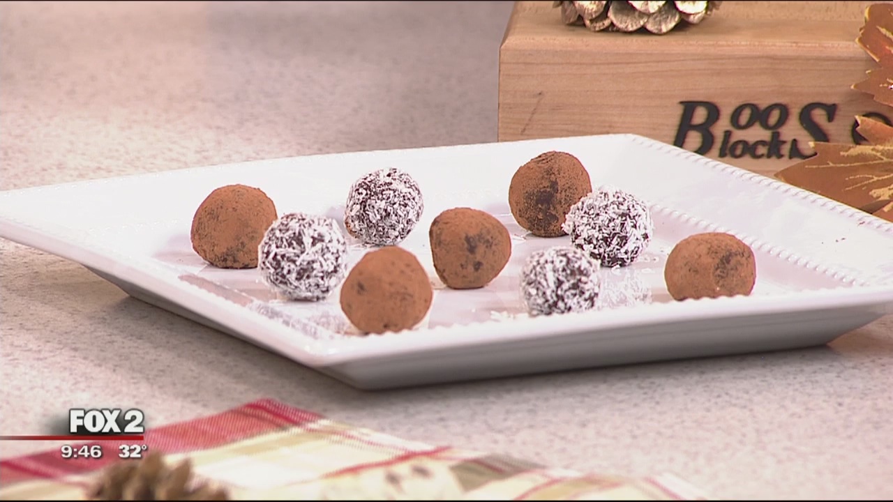 Gluten-free, vegan chocolate truffles recipe