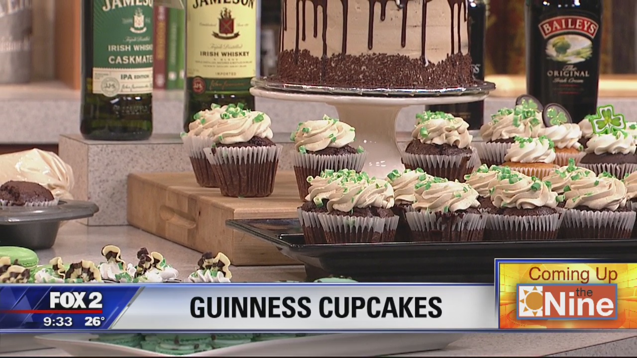 Guinness Beer cupcake recipe from Cantoro