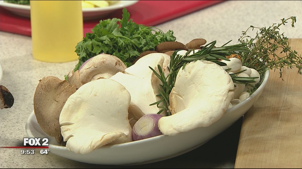 Cooking with shrooms from the Hyde Park Prime Steakhouse