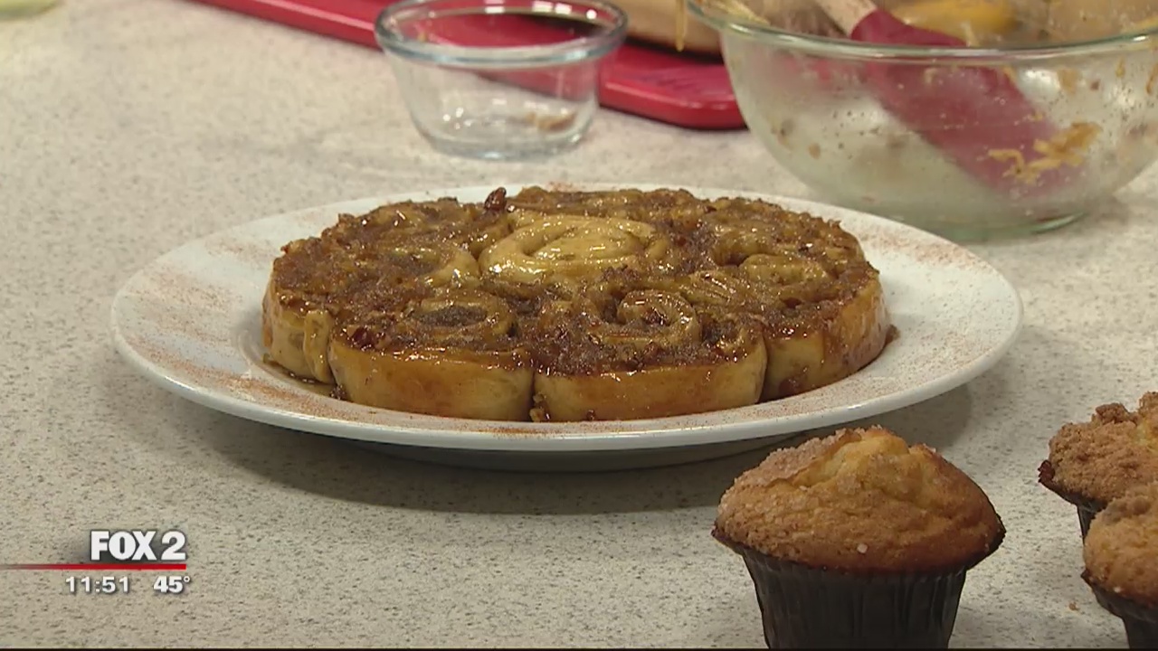 Use your Michigan apples to make this caramel apple sticky roll recipe