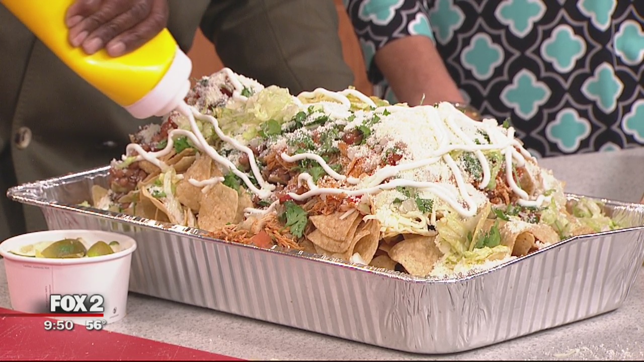 Gameday nachos recipe from Alley Taco