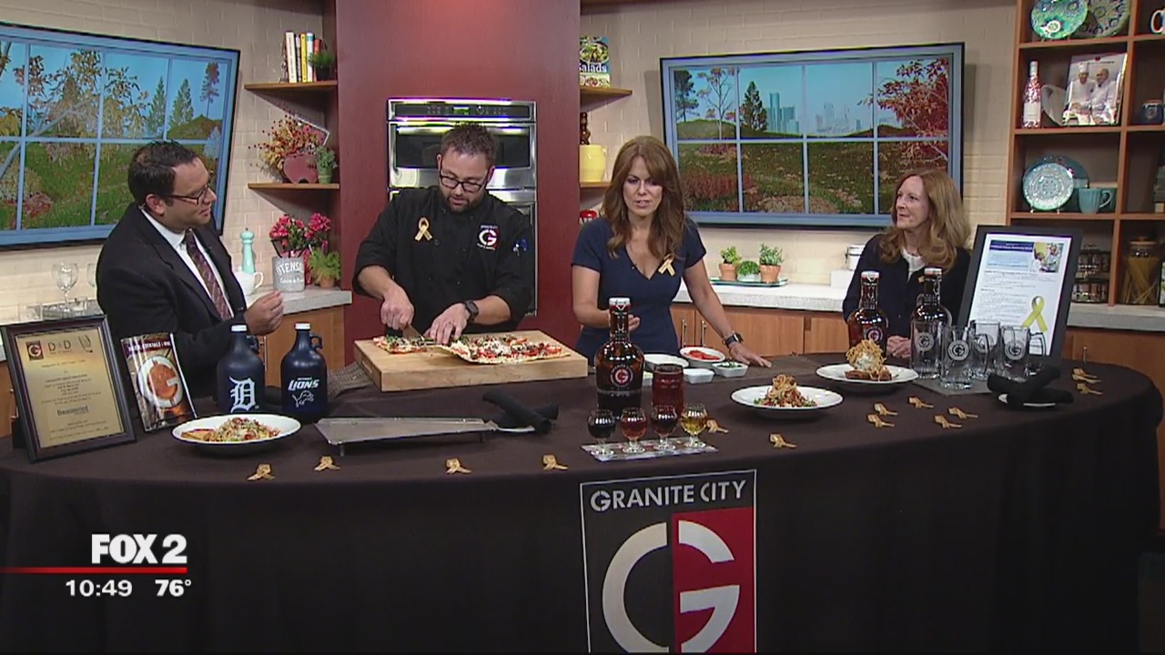 Dine to Donate at Granite City benefitting pediatric cancer patients