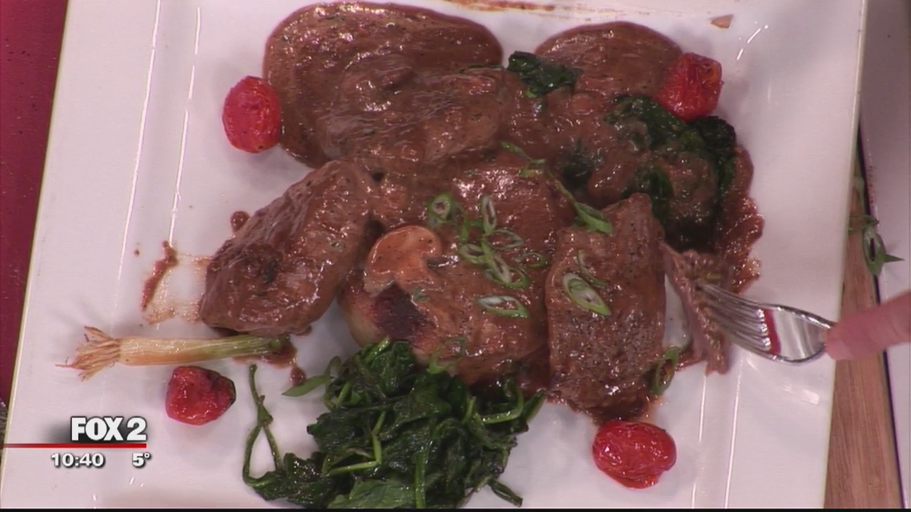 Chef Bobby's Steak Diane recipe