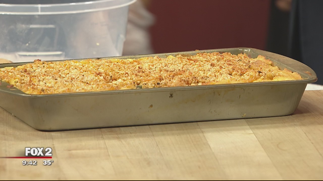 Louisiana Creole Gumbo's loaded mac and cheese