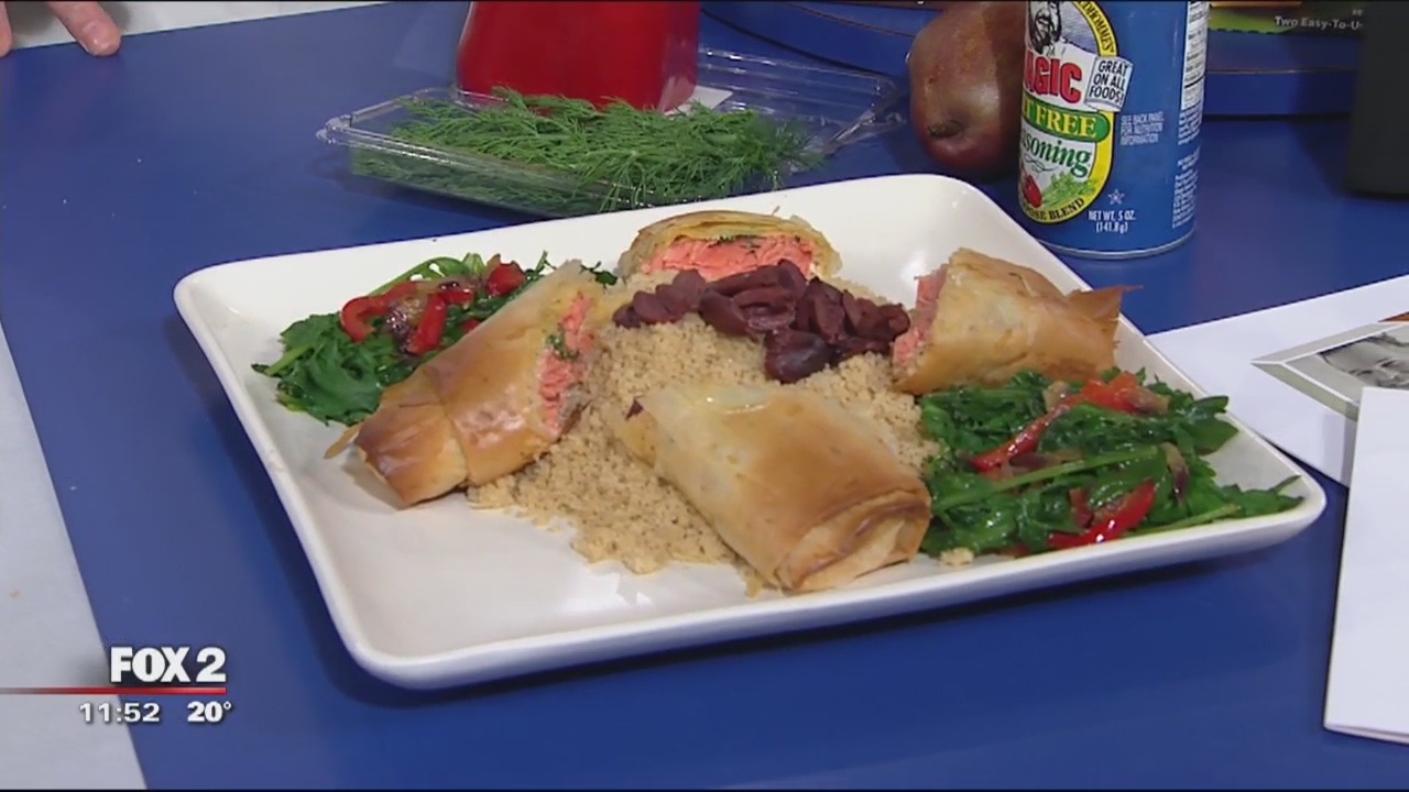 Heart-healthy salmon by Chef Paul Penney