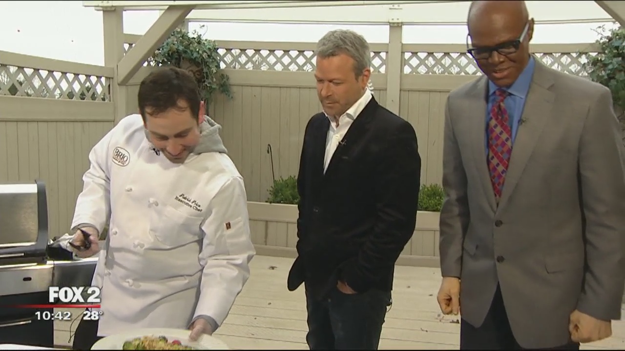 Grilled Shrimp Mediterranean recipe from brio Tuscan Grille