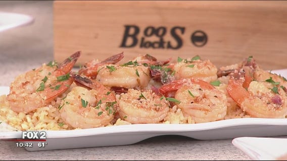 Montage Grill's easy breezy Mediterranean shrimp recipe
