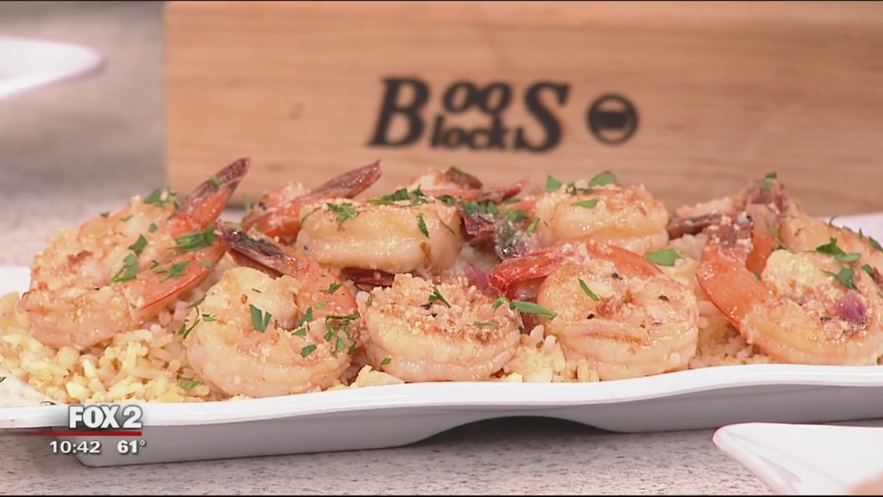 Montage Grill's easy breezy Mediterranean shrimp recipe