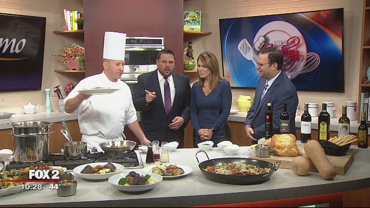 Chef Jim Oppat makes Veal all' Aldo on Andiamo cooking school