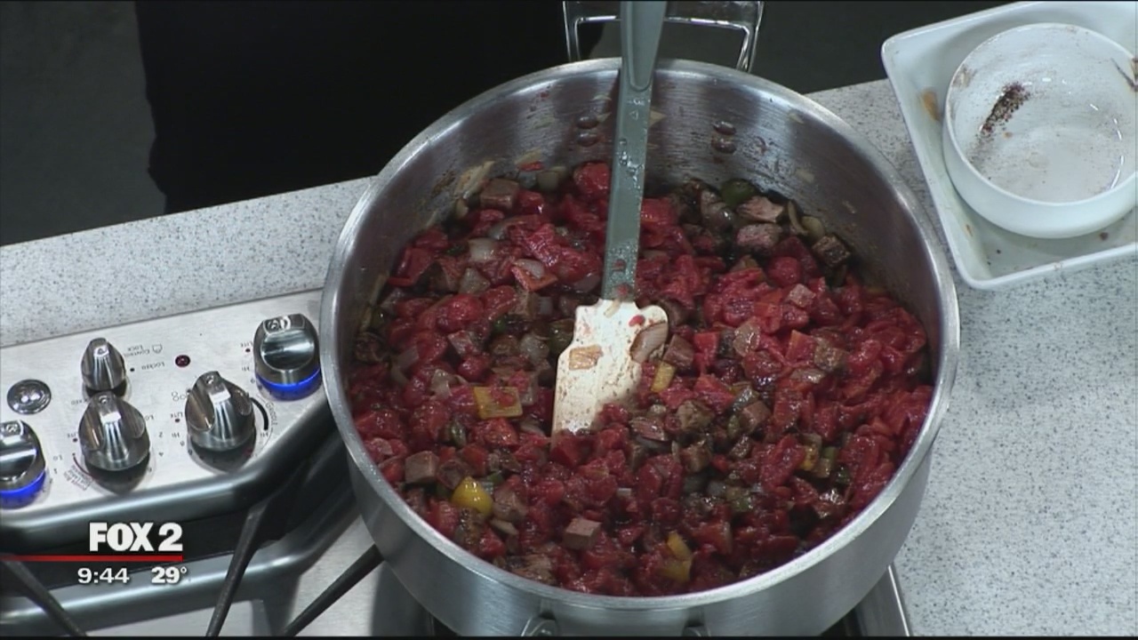 C.A.Y.A. Smokehouse's smoked brisket chili recipe