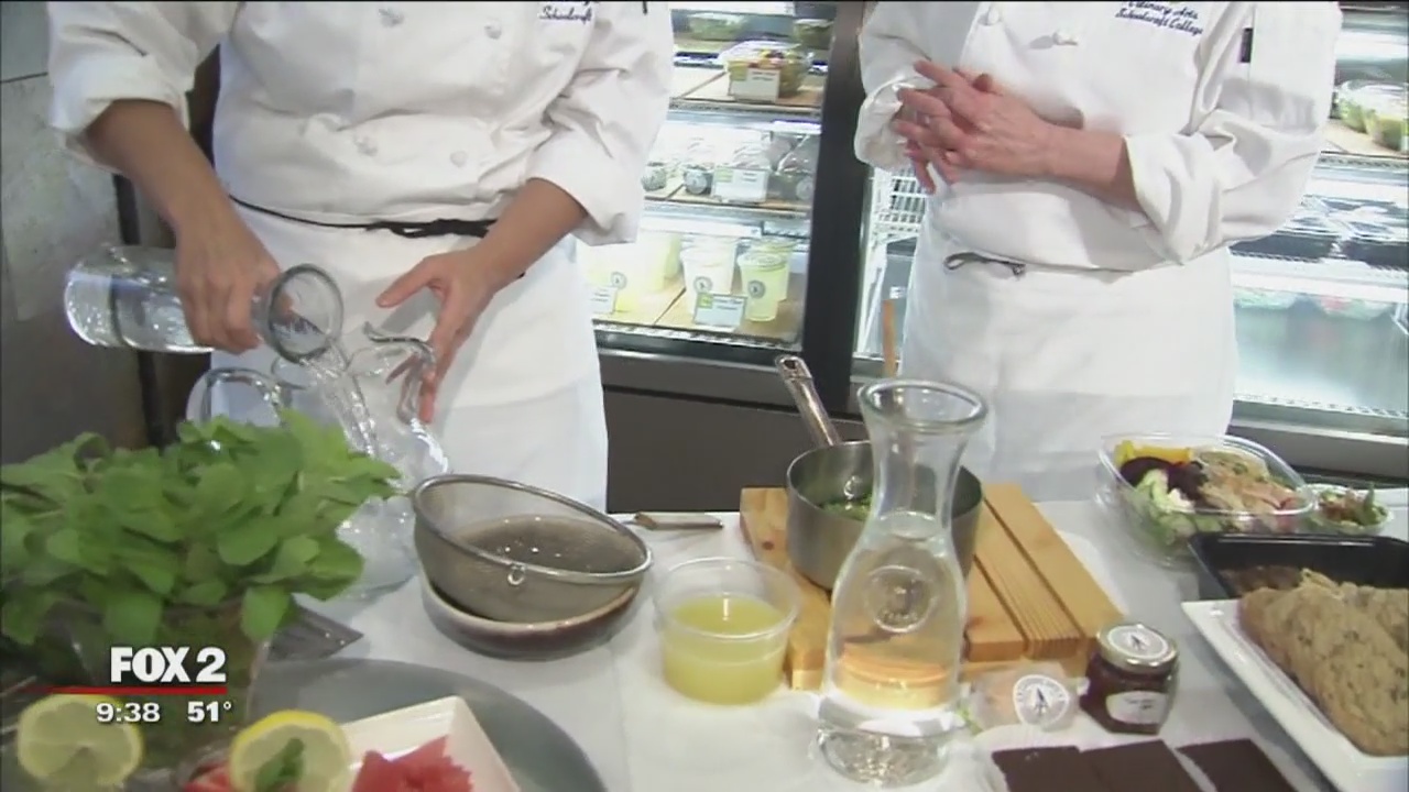 Cooking with Schoolcraft: Mint watermelon lemonade