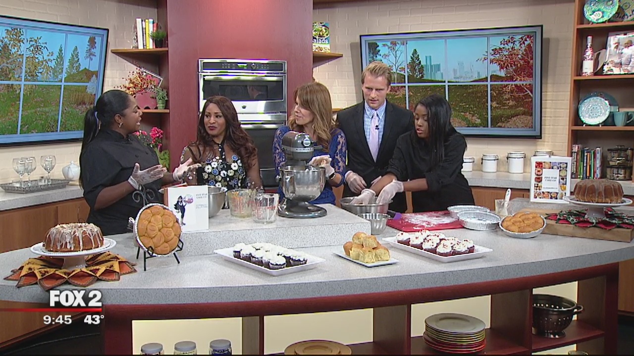 Five Star Cake Co.'s pumpkin and cream cheese muffins