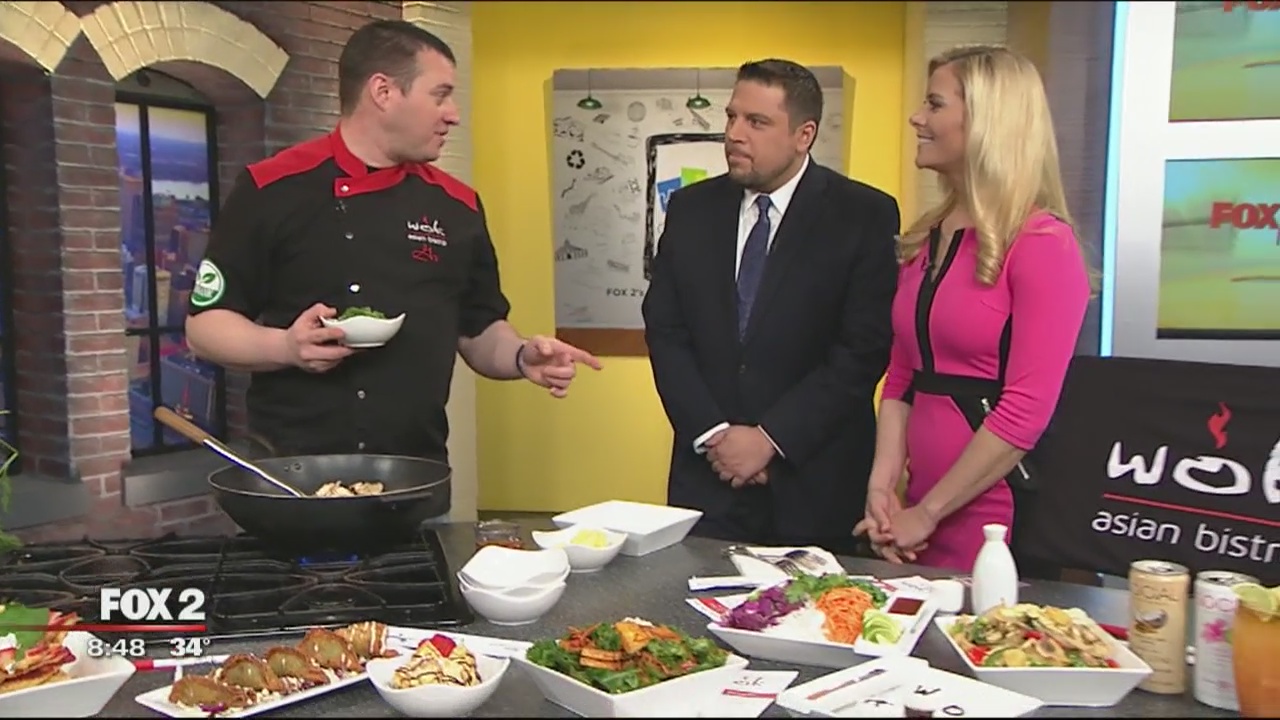 Eating healthy with Wok Asian Bistro