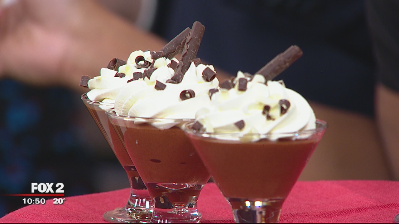 Chili spiced chocolate mousse recipe for Valentine's Day