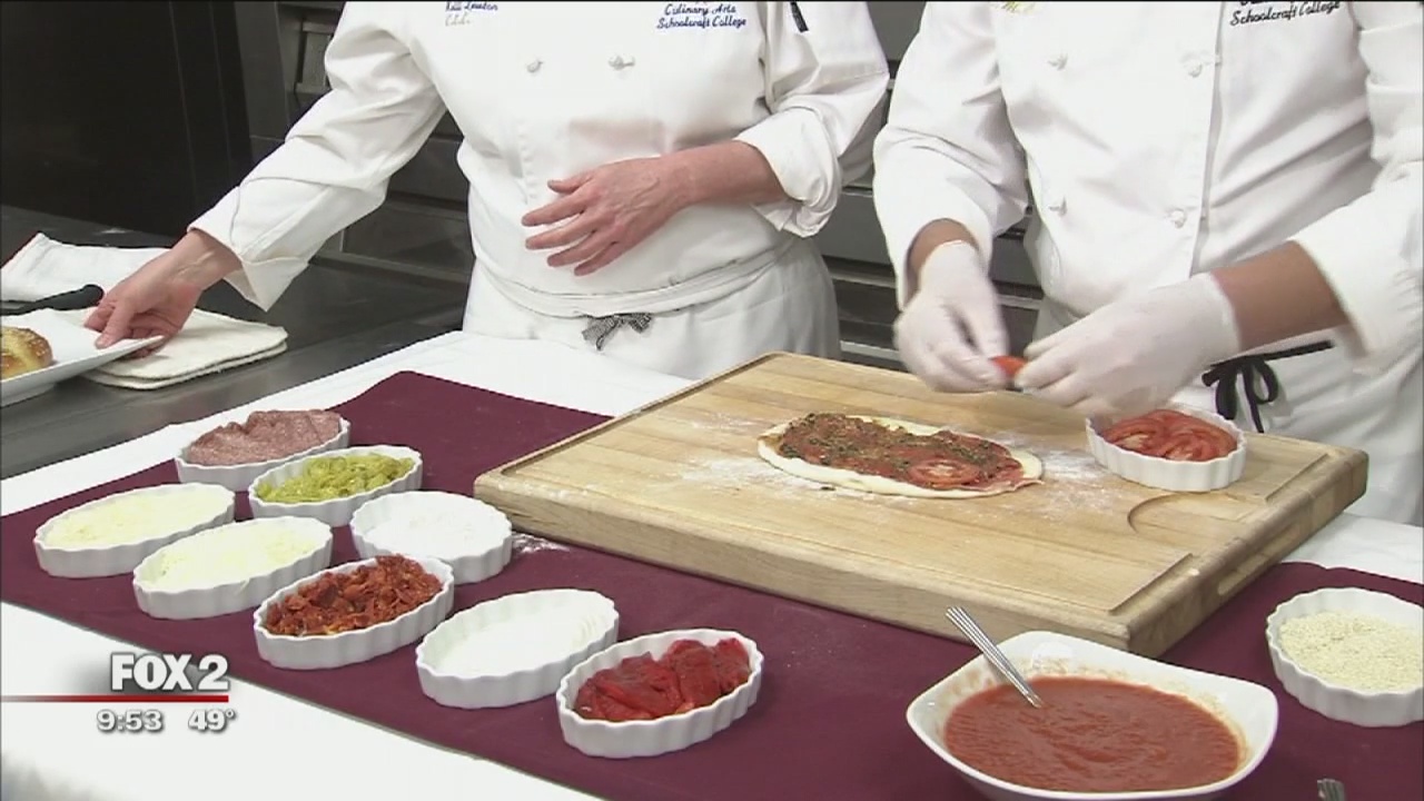 Cooking with Schoolcraft: Mediterranean stromboli