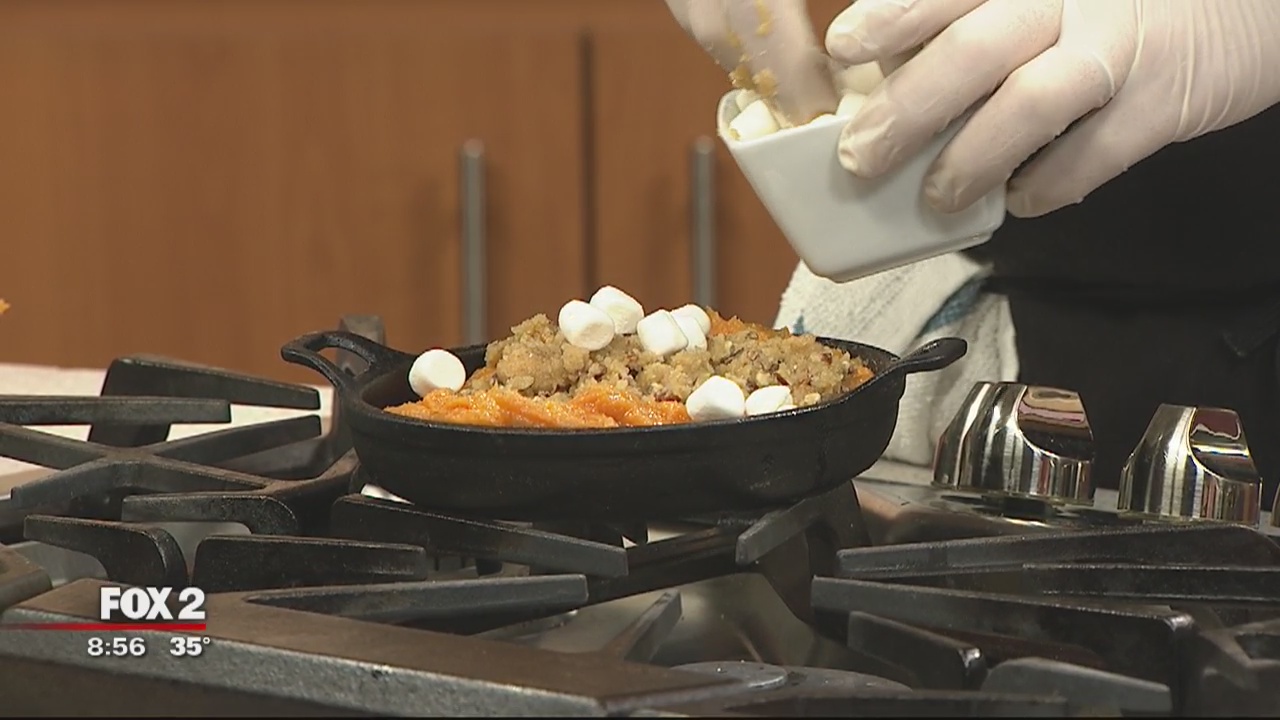 Big Rock Chophouse's sweet potato casserole