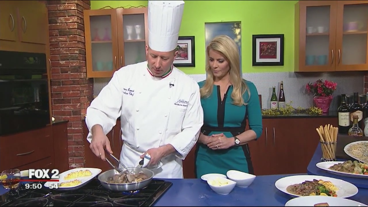 Beef tenderloin medallion recipe from Andiamo