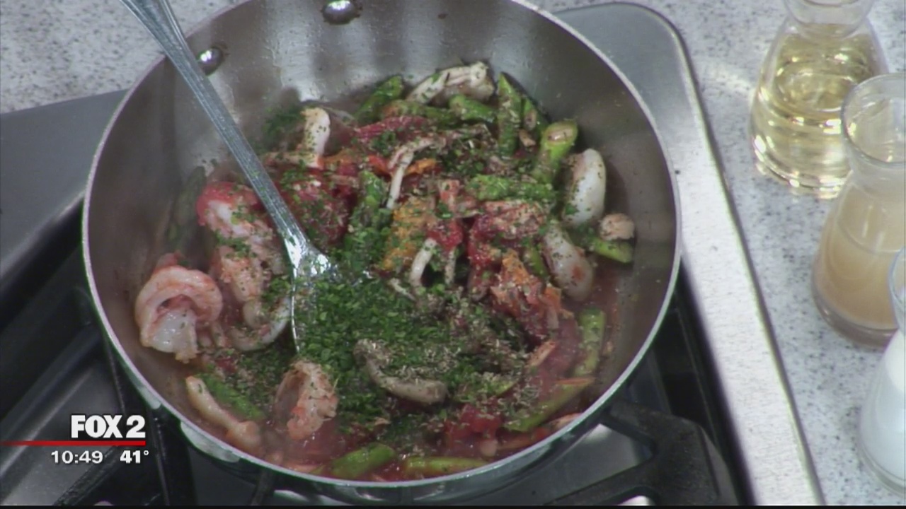 Andiamo's gamberi fra diavola recipe