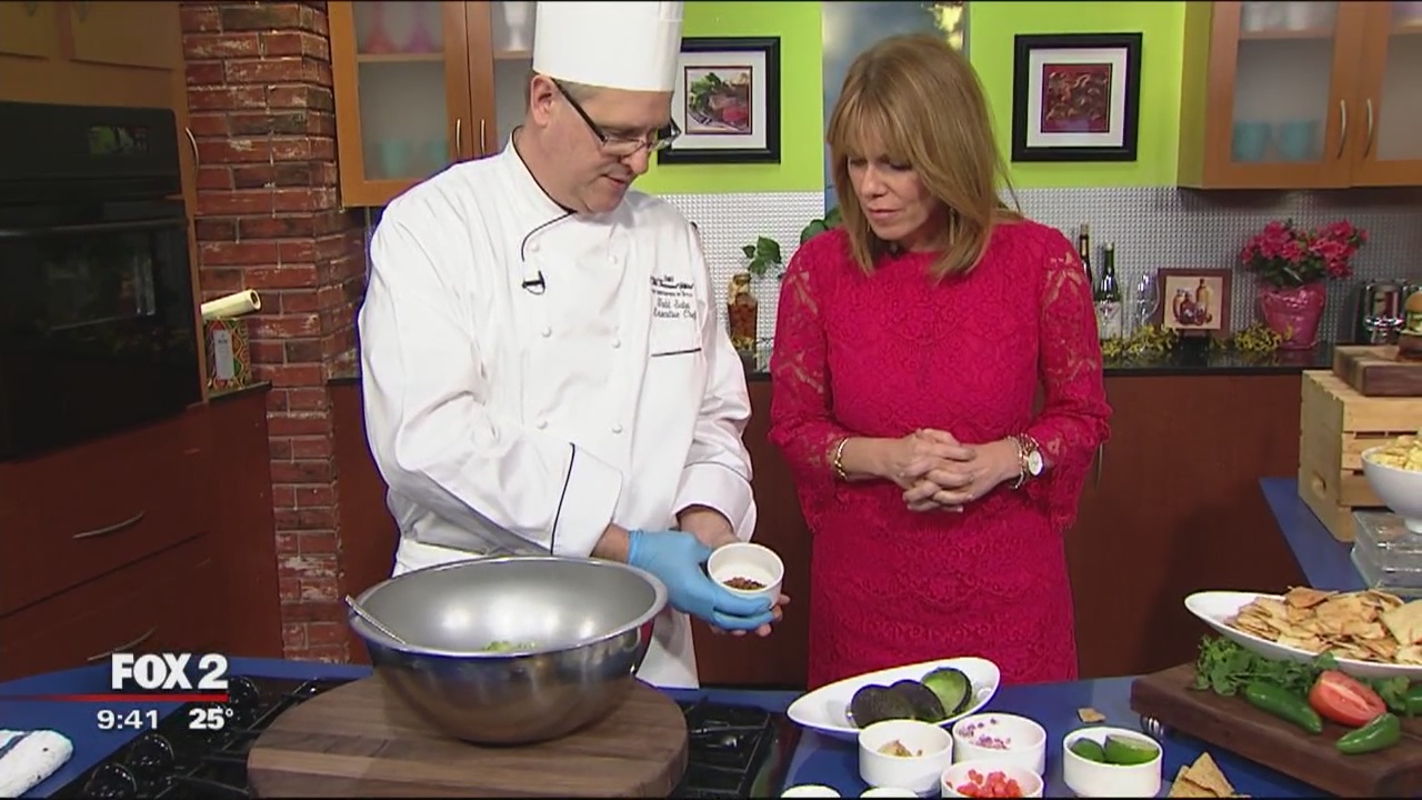 Roasted Garlic and Spiced Pepita Guacamole from The Rugby Grille