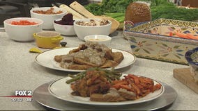 A very vegan Thanksgiving with Cooking with Que