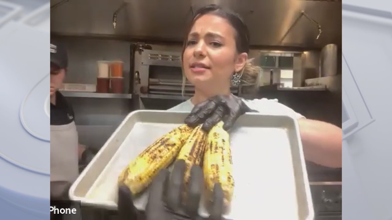 Making street corn with Testa Barra