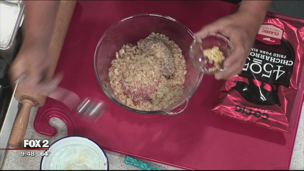 Thai Meatballs with 4505 Chicharrones