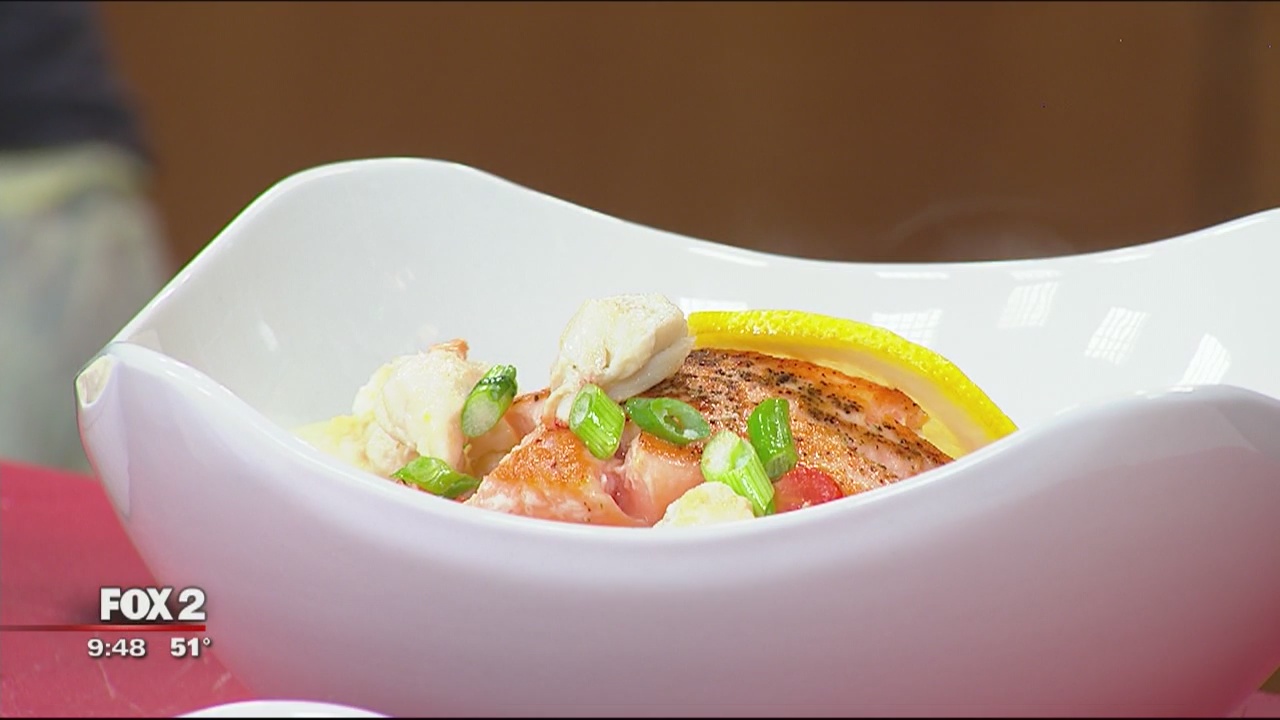 Savannah Blue's pan seared salmon recipe