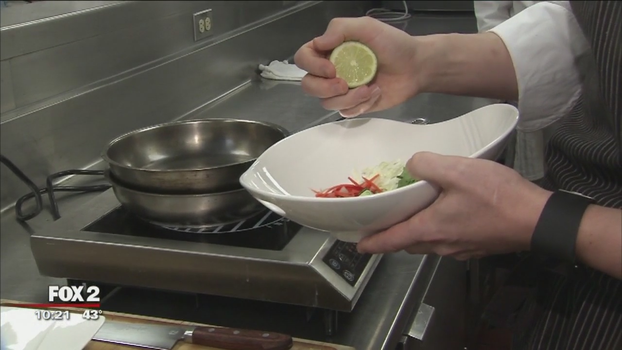 Cooking with Schoolcraft: Coffee and chili rubbed chicken