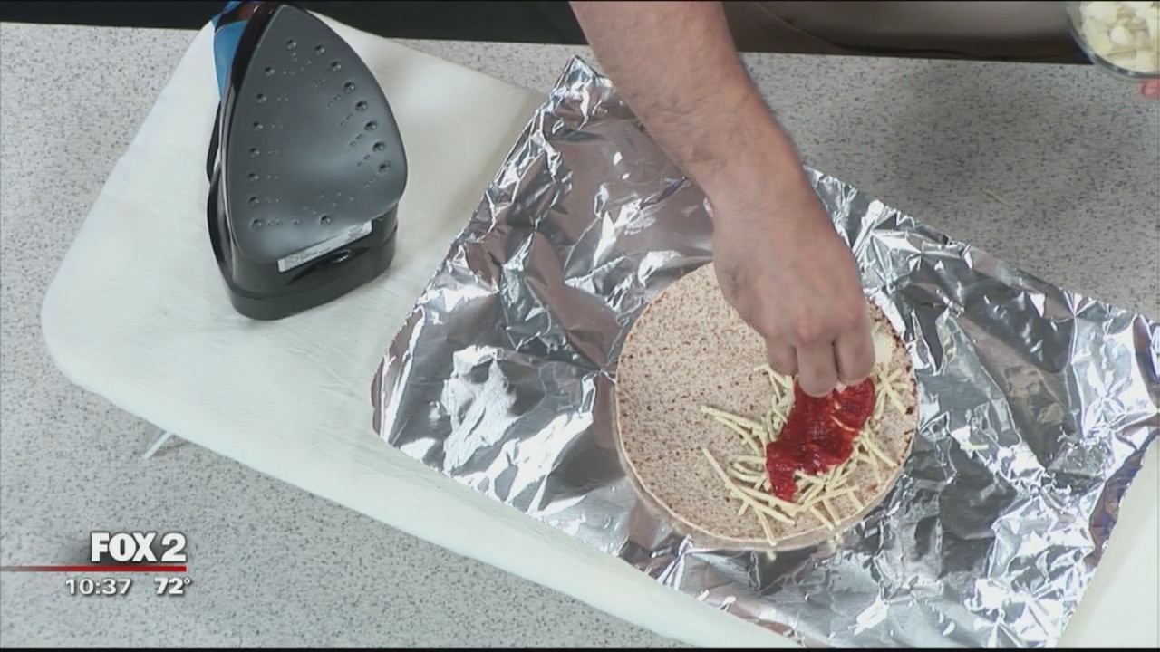 Chef Dustin Harder's pizza-dilla