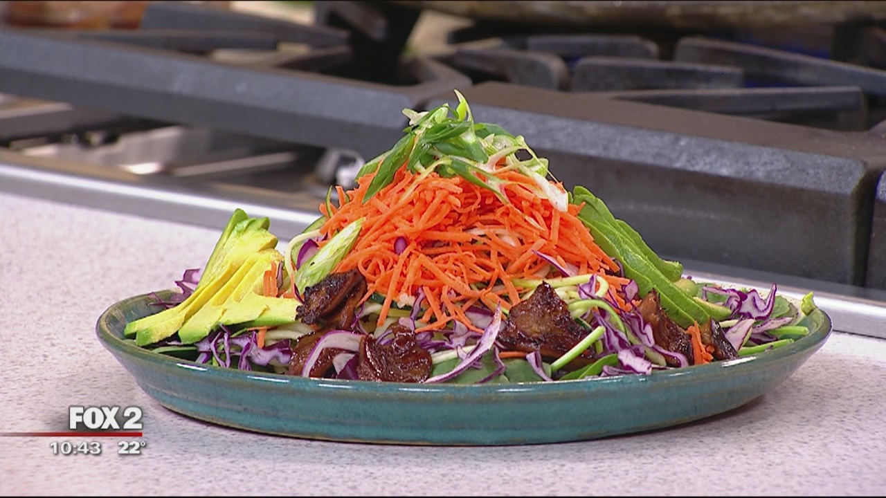 Chef Amber's Thai Peanut salad recipe