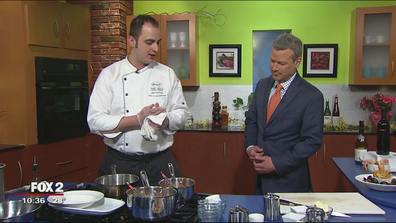 The Hill's mussel broth recipe