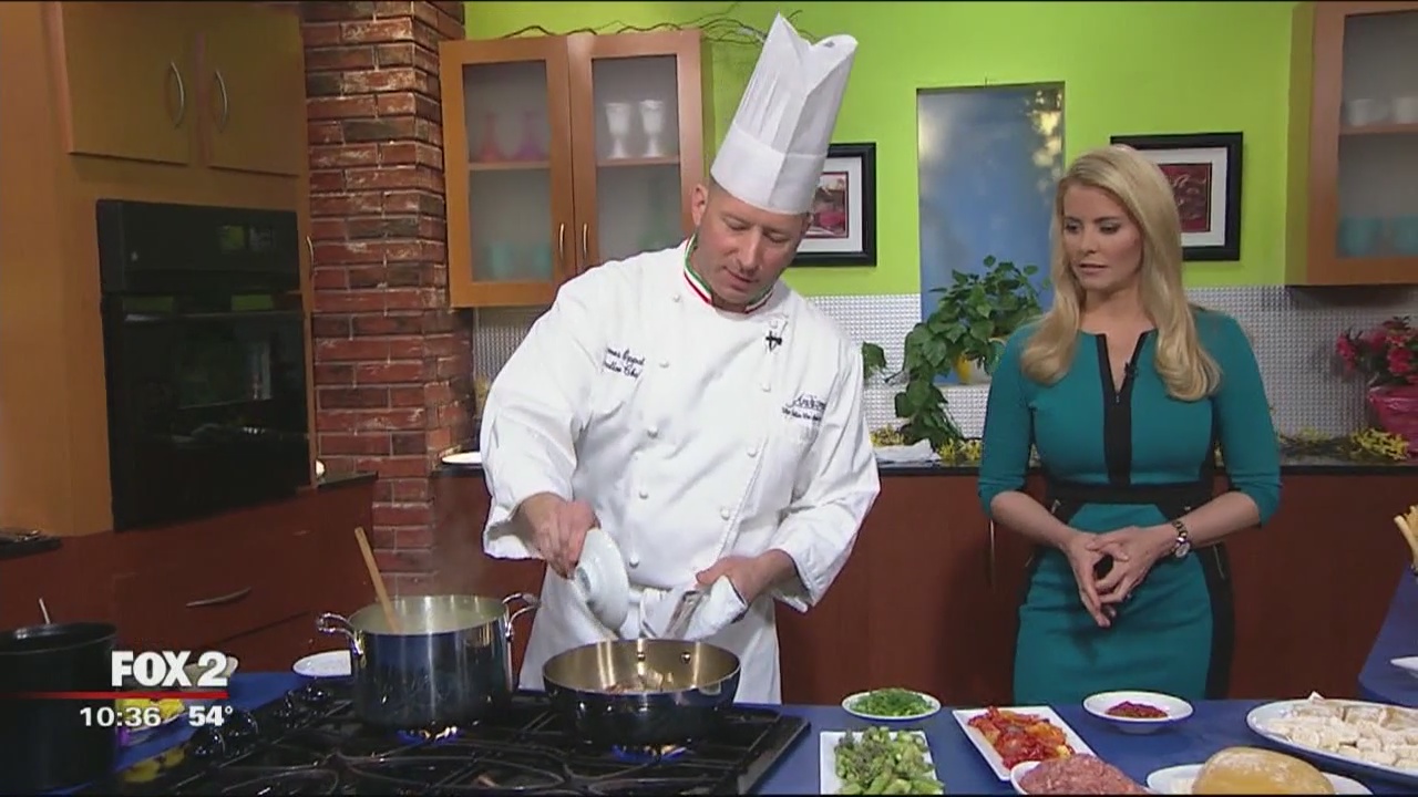 Shrimp provencal and risotto recipe from Andiamo