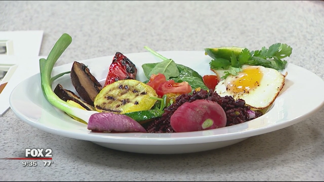 Chef Paul's Grain Bowl with Grilled Veggies