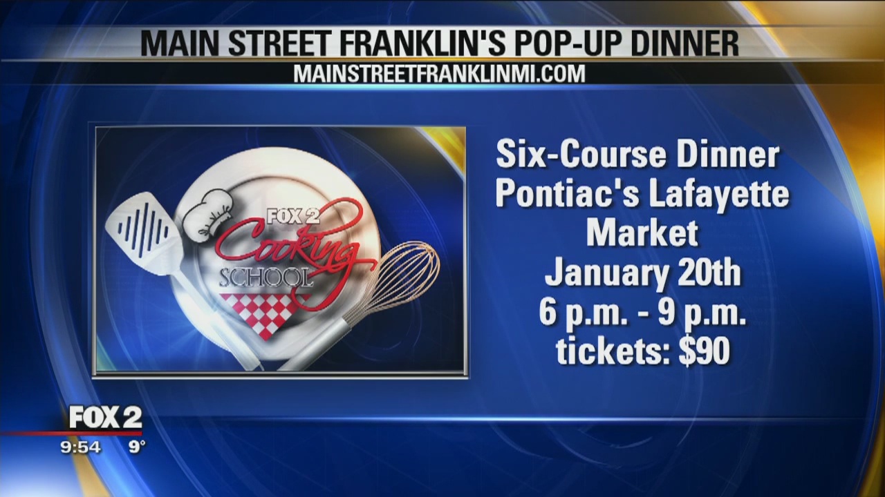 Main Street Franklin hosting six-course pop-up dinner