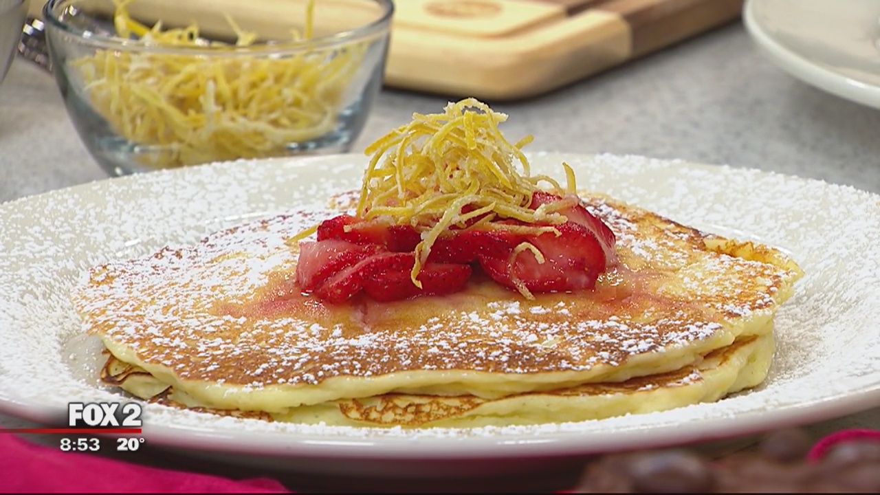 The Cheesecake Factory's lemon ricotta pancake recipe