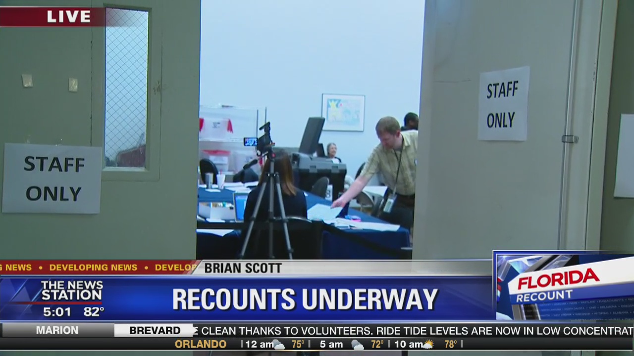 Groups seek to block Scott's recount influence