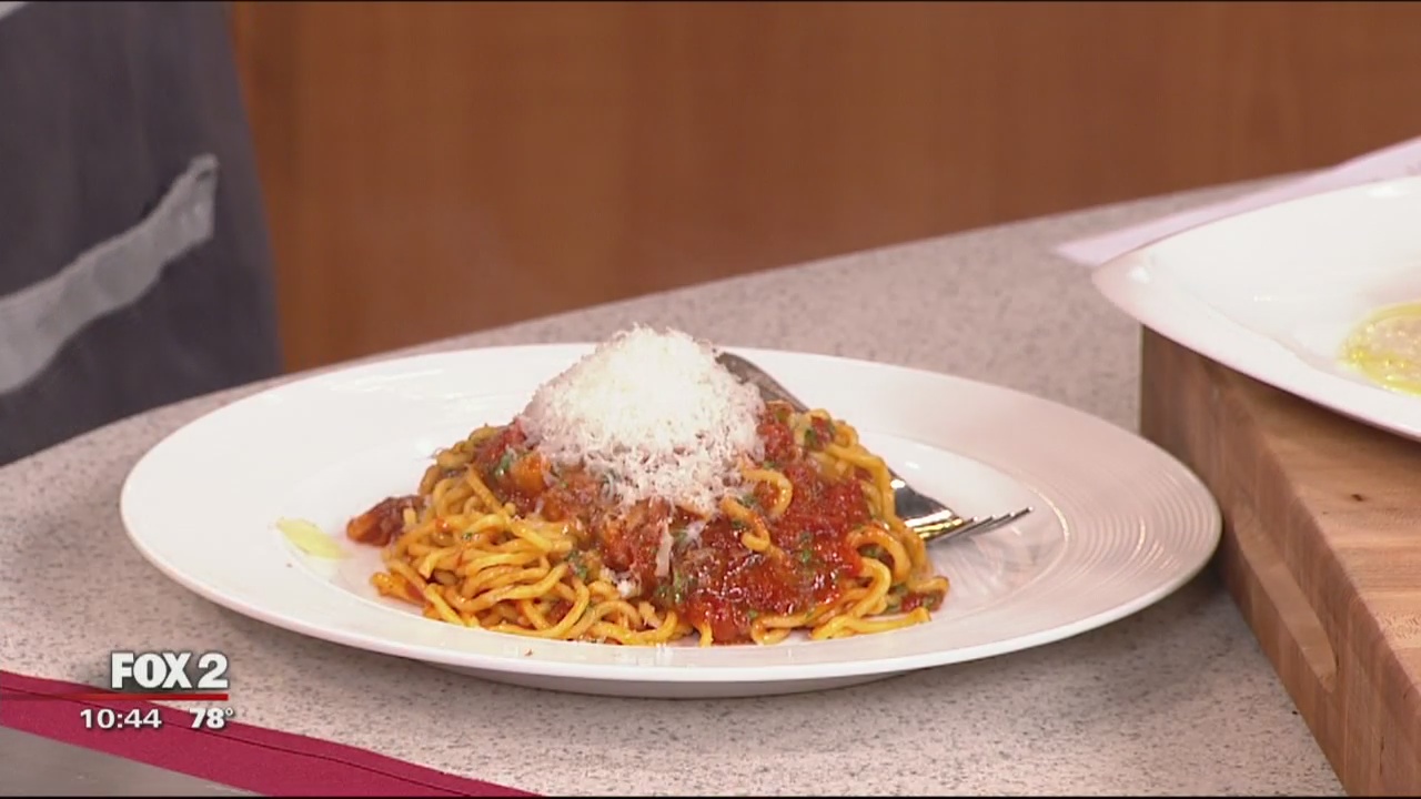 Spaghetti dish raising money for Italian town after earthquake