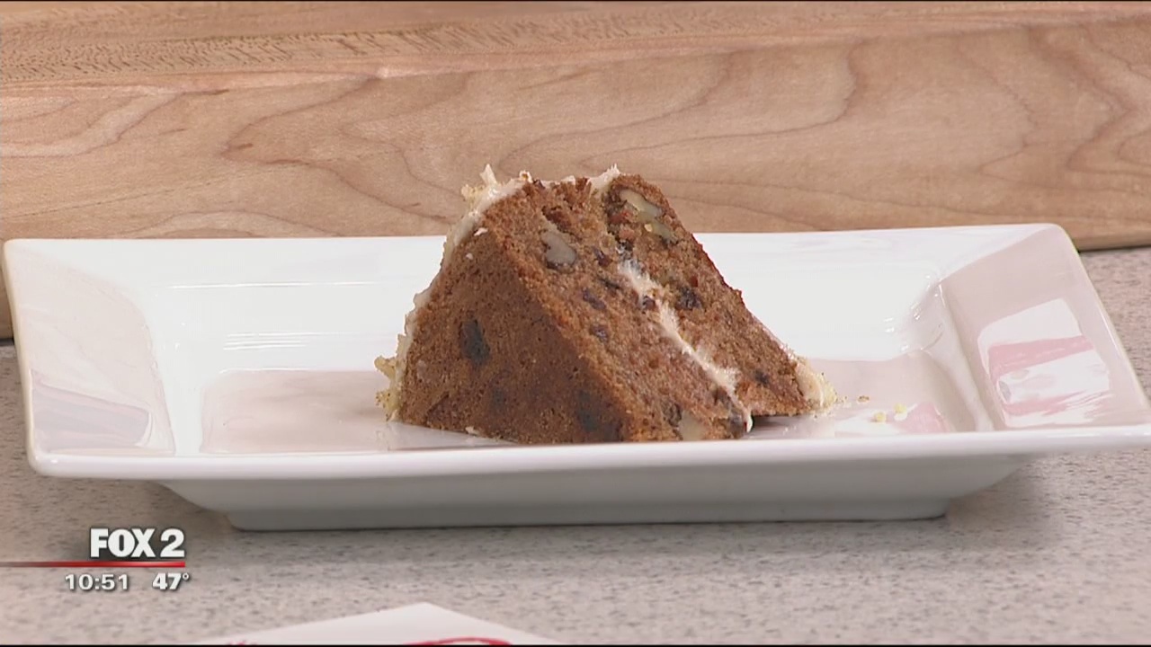 Avalon International Breads' vegan carrot cake recipe