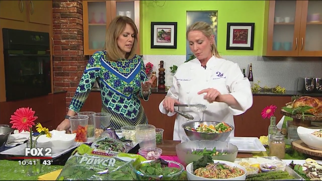 Chef Kelli's rotisserie chicken meal ideas, and salad rut ideas